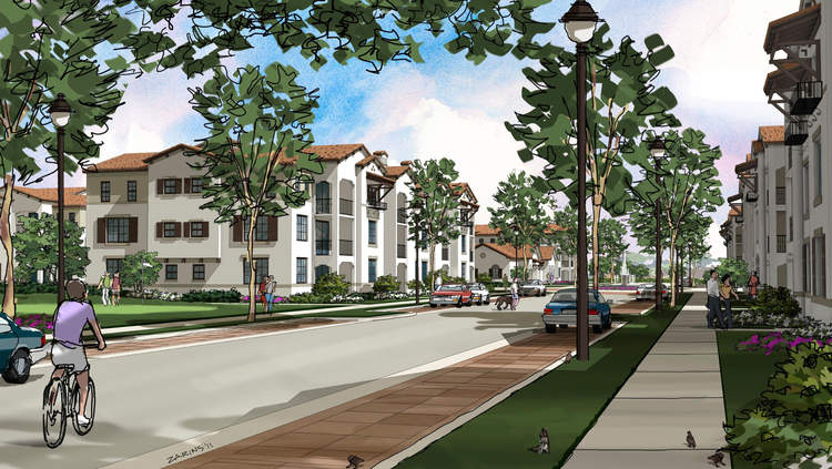 View of Proposed Luxury Apartment Complex To Be Built Near NSU